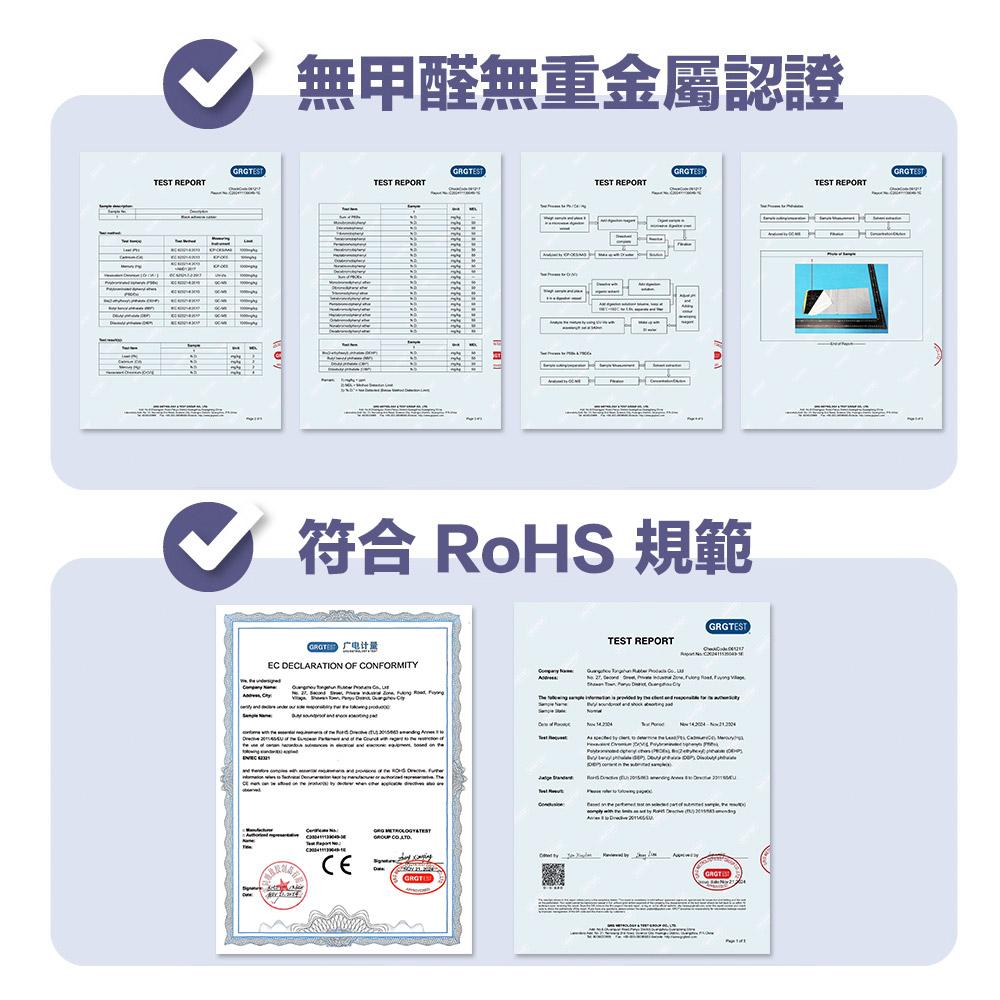 MaxBlock-Q 自黏減震隔音毯 50cm X 10m 遮音