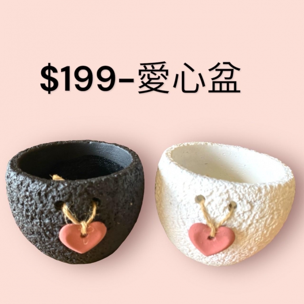 愛心盆