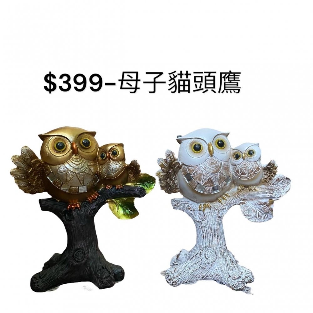 母子貓頭鷹