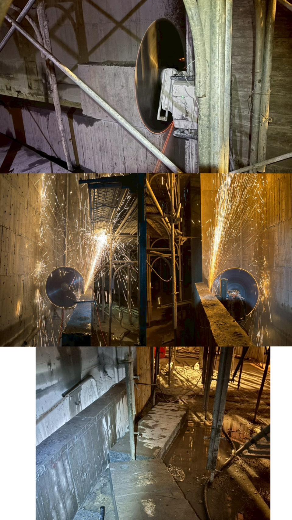 高頻水刀切割工程