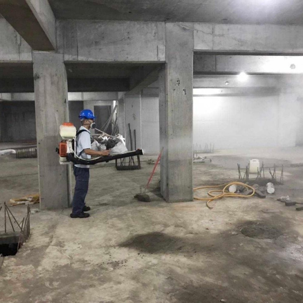 新建案工地消毒