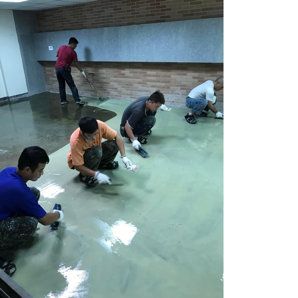 EPOXY施工台中