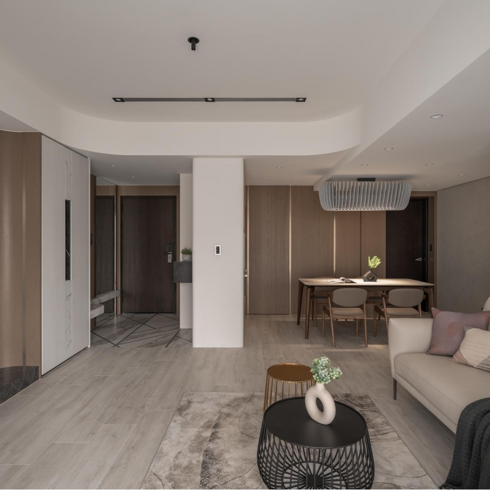 〔 Urban Curve 〕｜新成屋設計｜新竹新成屋設計