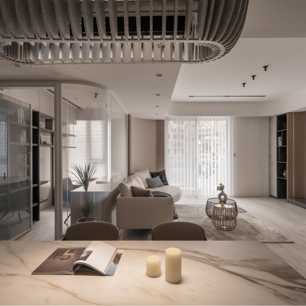 〔 Urban Curve 〕｜新成屋設計｜新竹新成屋設計