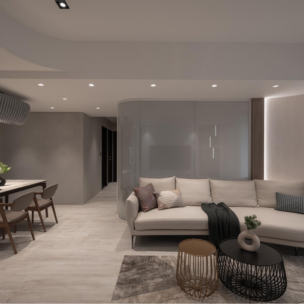 〔 Urban Curve 〕｜新成屋設計｜新竹新成屋設計