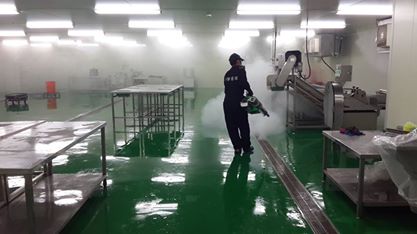 工廠廠房｜環境消毒