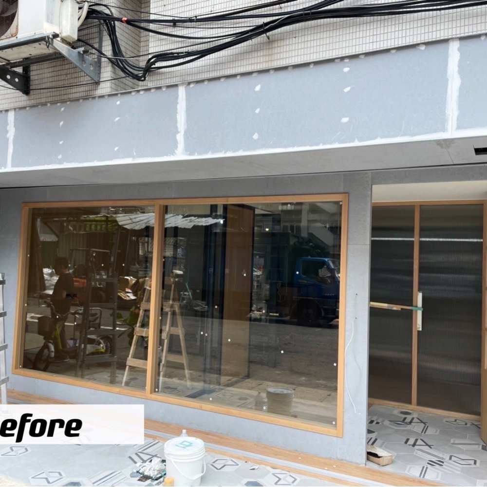 台北仿木紋施作