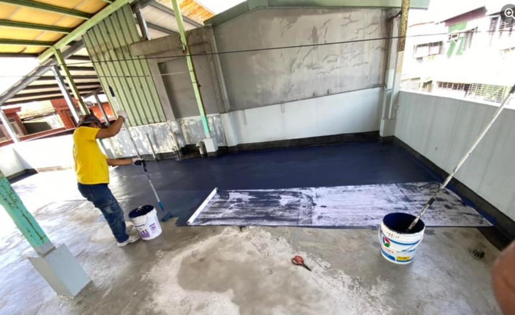信義頂樓防水工程-萬年