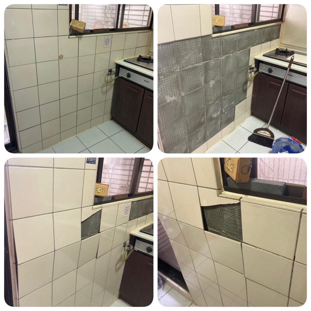 台中牆壁磁磚修補-原城