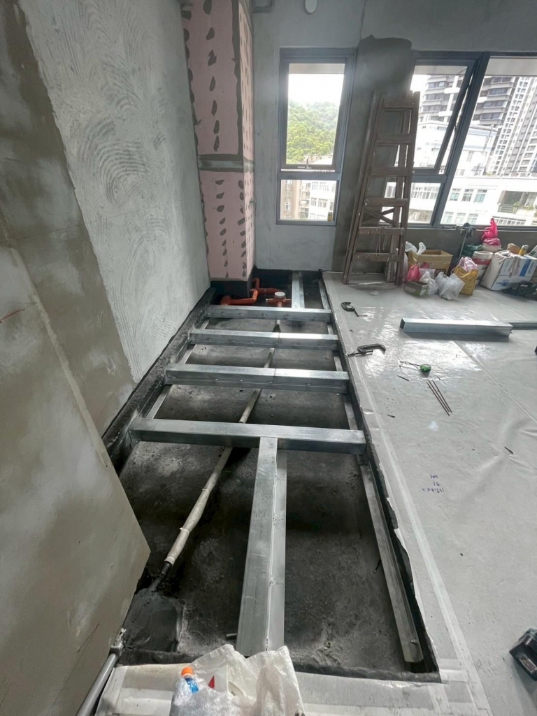 松山案場／降板整平結構