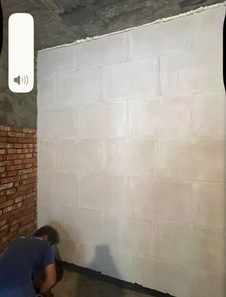 基隆案場／防潮石膏磚隔間