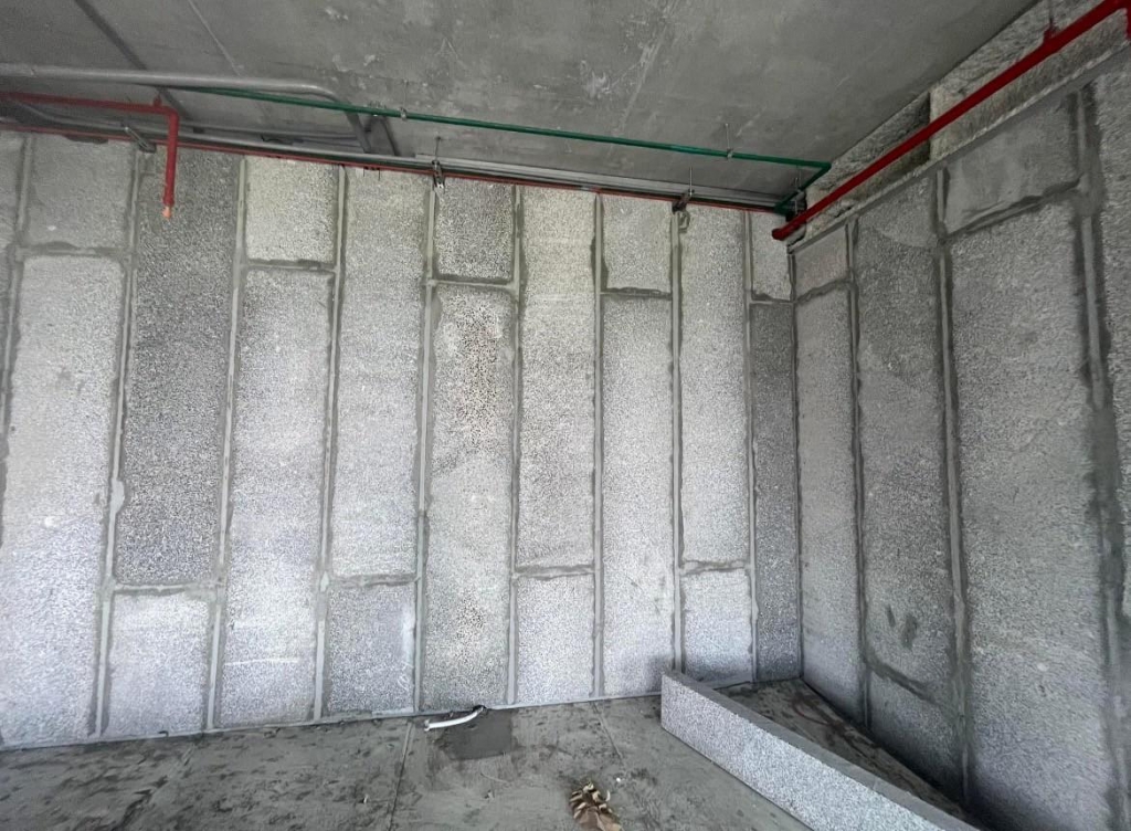 南崁案場 / 預鑄輕質鋼筋水泥板（陶粒板）隔間