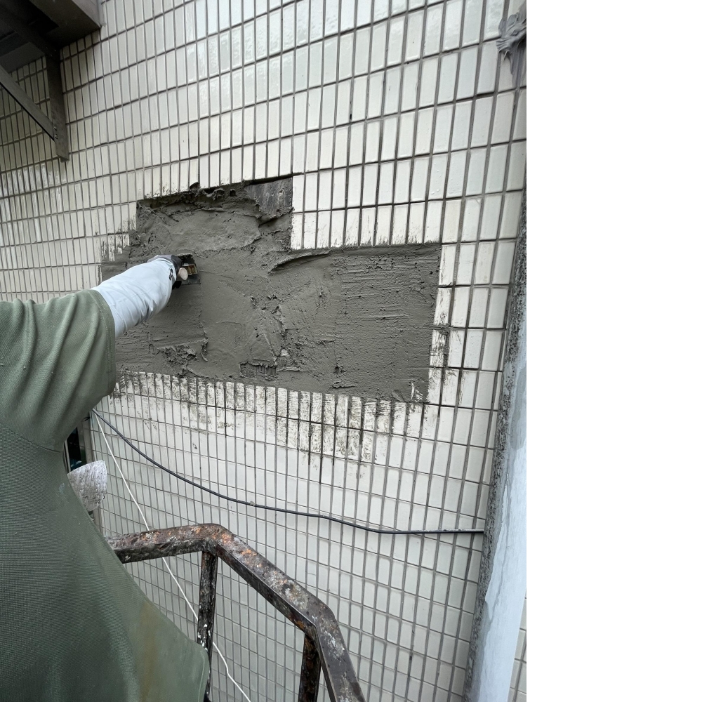 新北市 中和區 磁磚剝落 外牆修繕