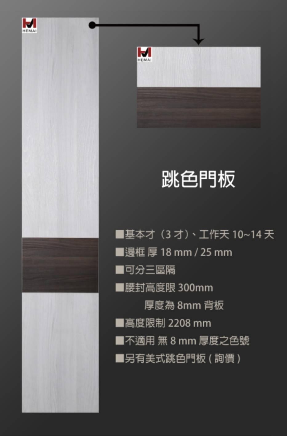 系統家具~造型門板