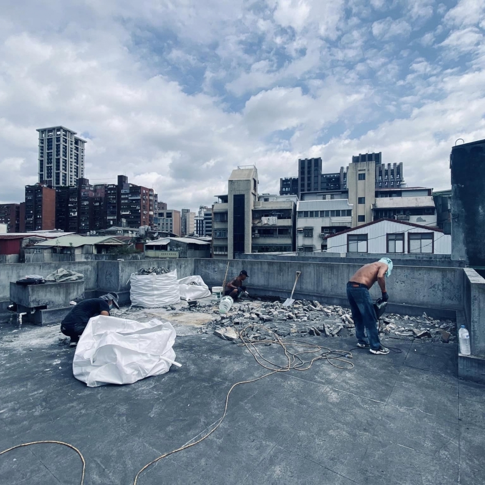 通化街屋頂防水工程