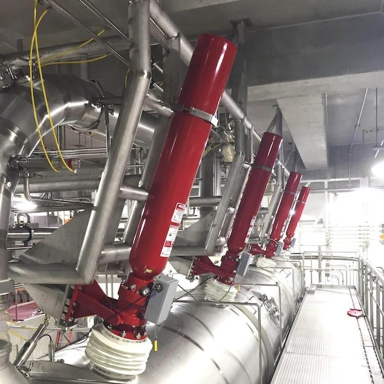 Explosion Suppression System