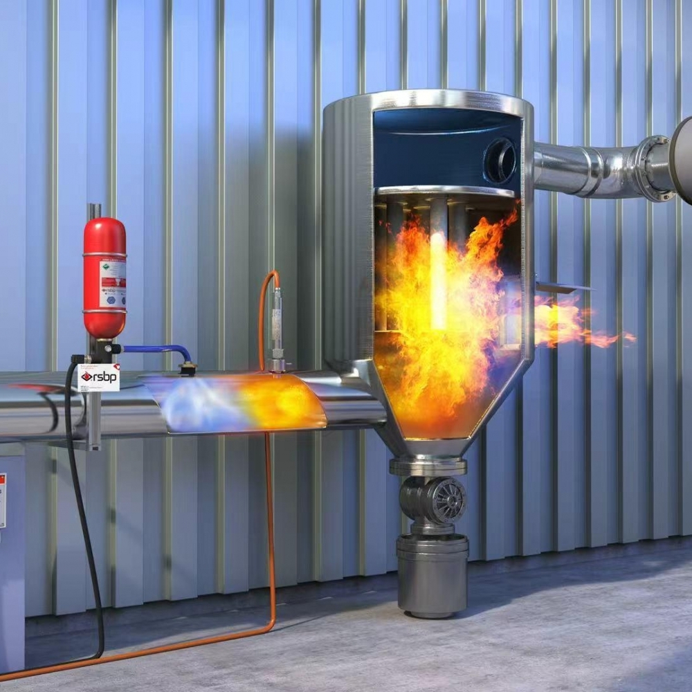 Explosion isolation system