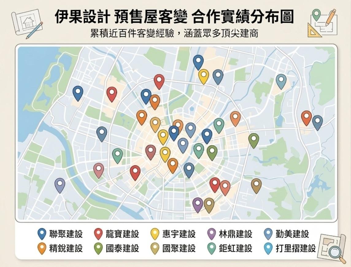 伊果設計台中預售屋客變合作建商與實務經驗整理