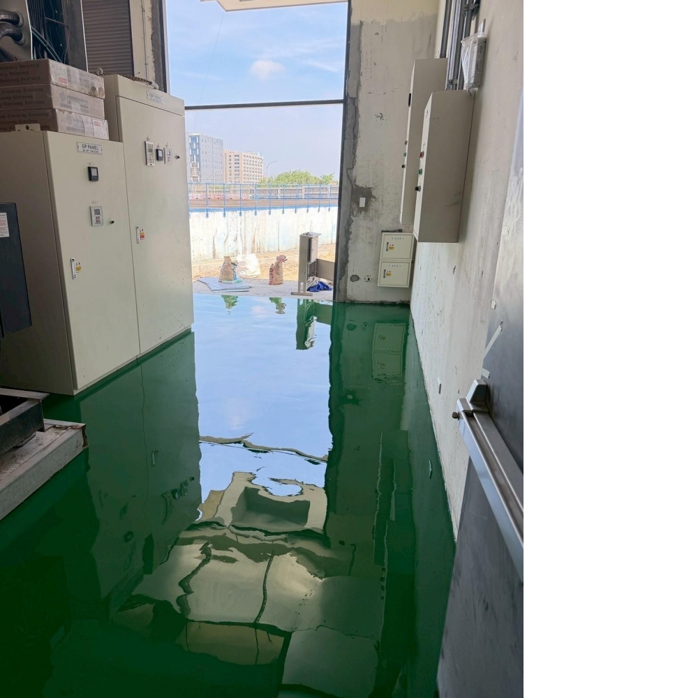 桃園廠房耐酸鹼流展地坪
