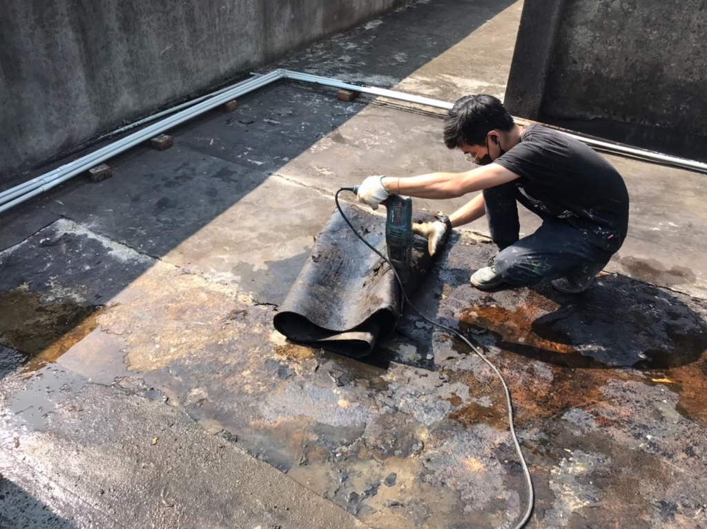 屋頂地坪防水翻修工程