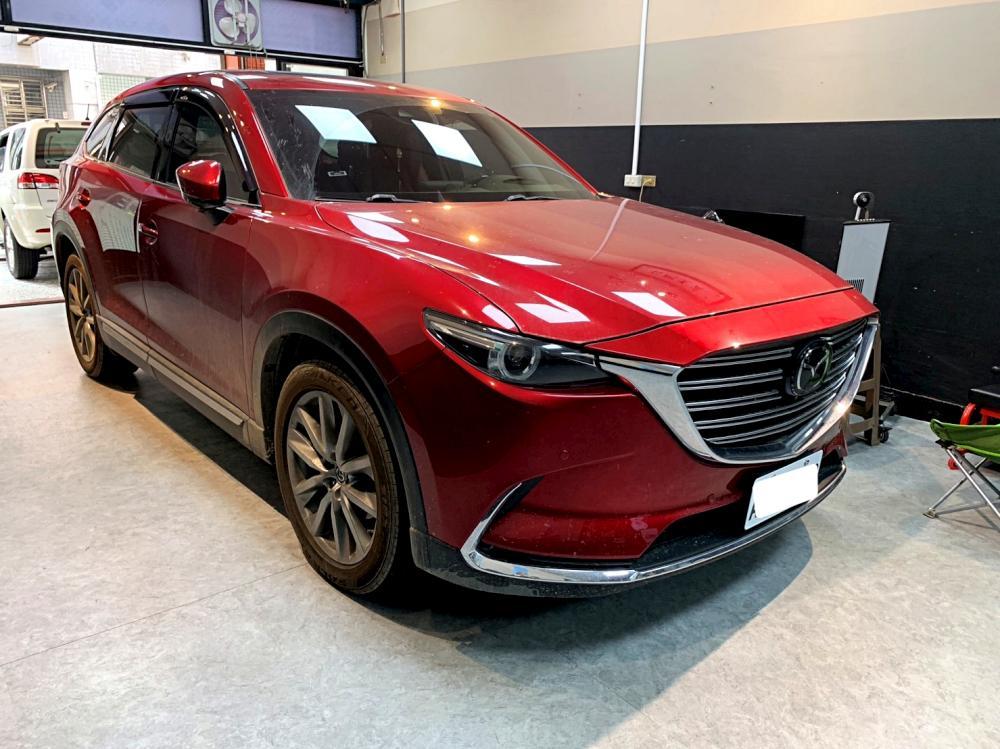 MAZDA CX-9 紅 車門修復｜台中汽車凹痕修復｜大里汽車凹痕修復