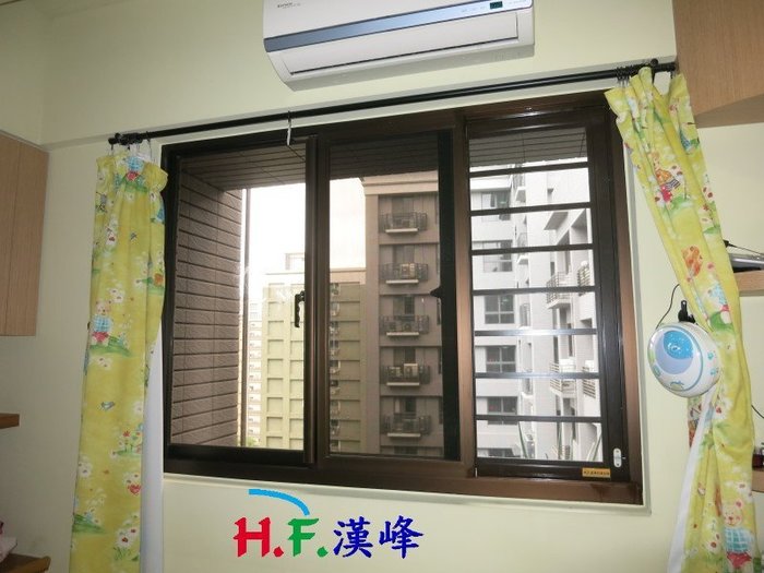 HF漢峰 兒童防墜紗窗10 三重合康領賢 推射專用防墜橫格