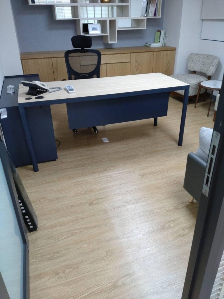 中醫診所辦公室木地板