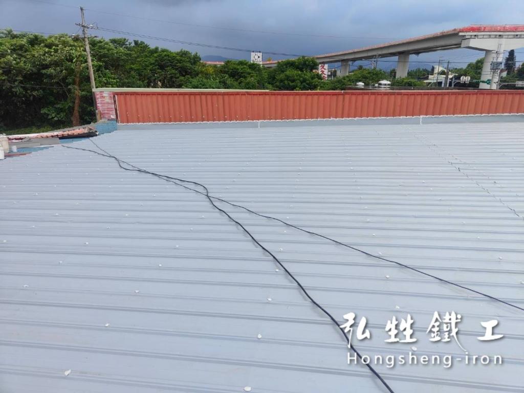 更換浪板68坪（清板）