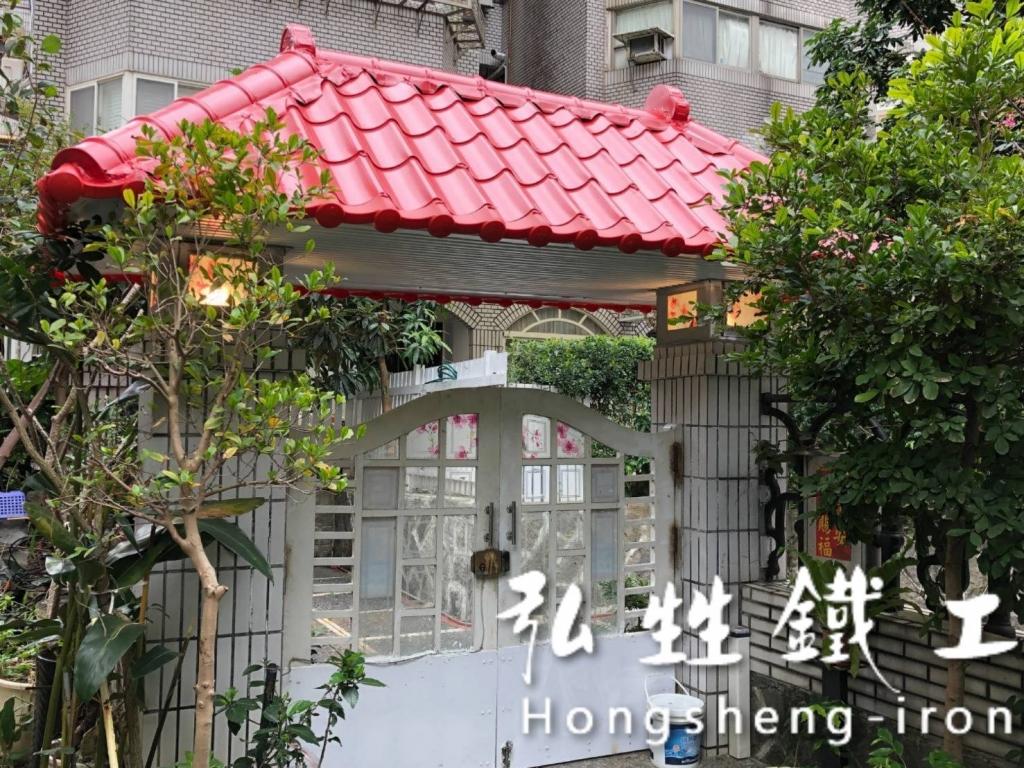 白鐵仿屋瓦(日式)雨棚