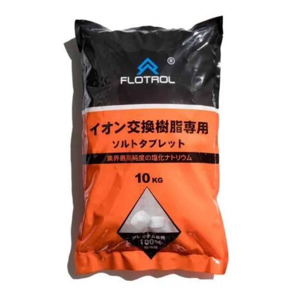 美國 FLOTROL 軟水機專用鹽錠/10KG*4包 (買3送1)