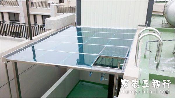 採光罩工程、玻璃採光罩