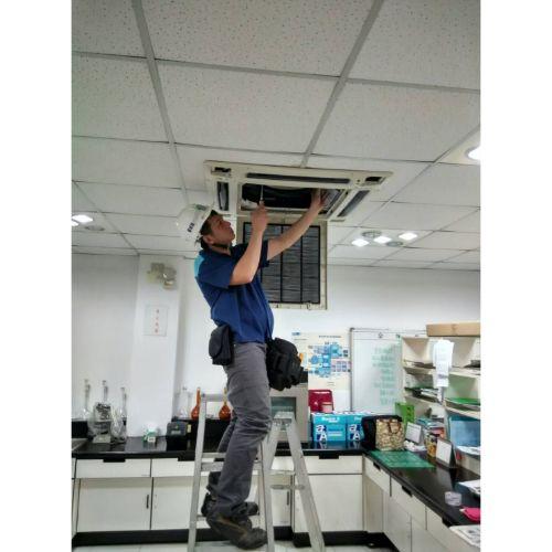 八里汙水廠冷氣清洗|台北冷氣保養