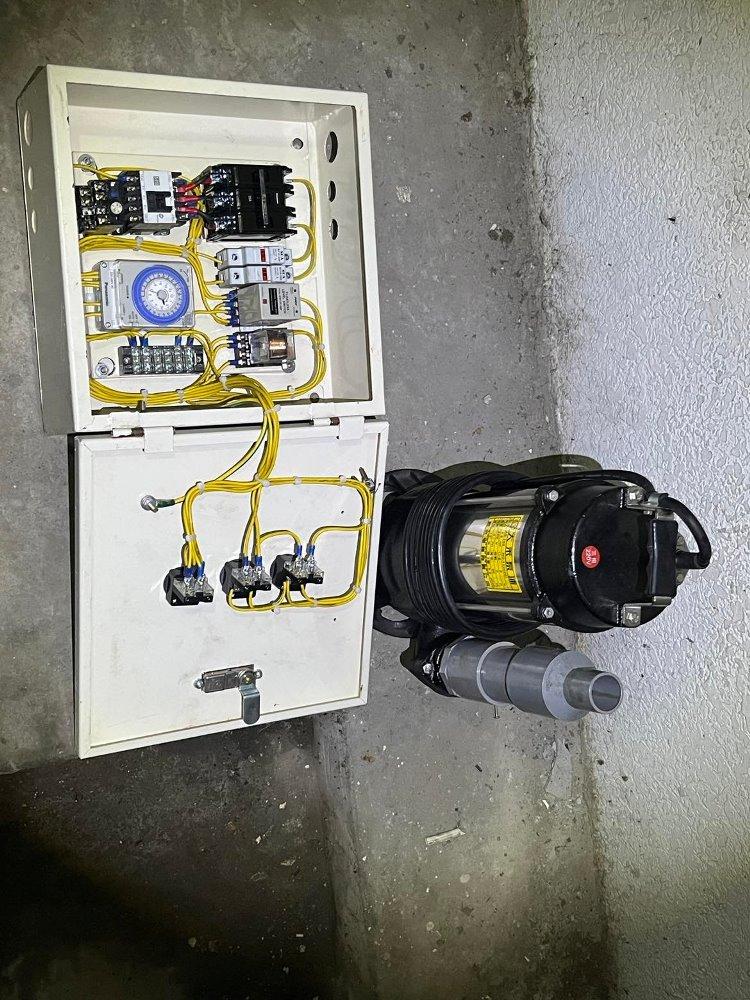 汙水馬達更新工程 | 高雄水電工程