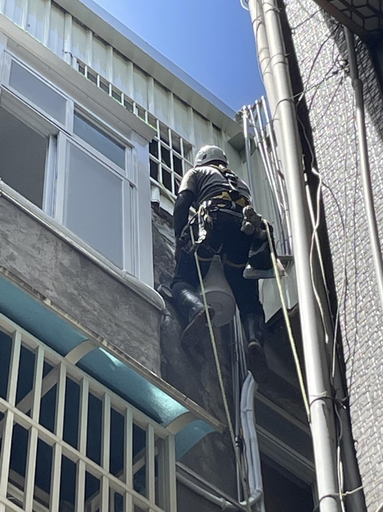 蜘蛛人外牆防水工程