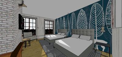 BULE 85 INN-OFFICEROOM