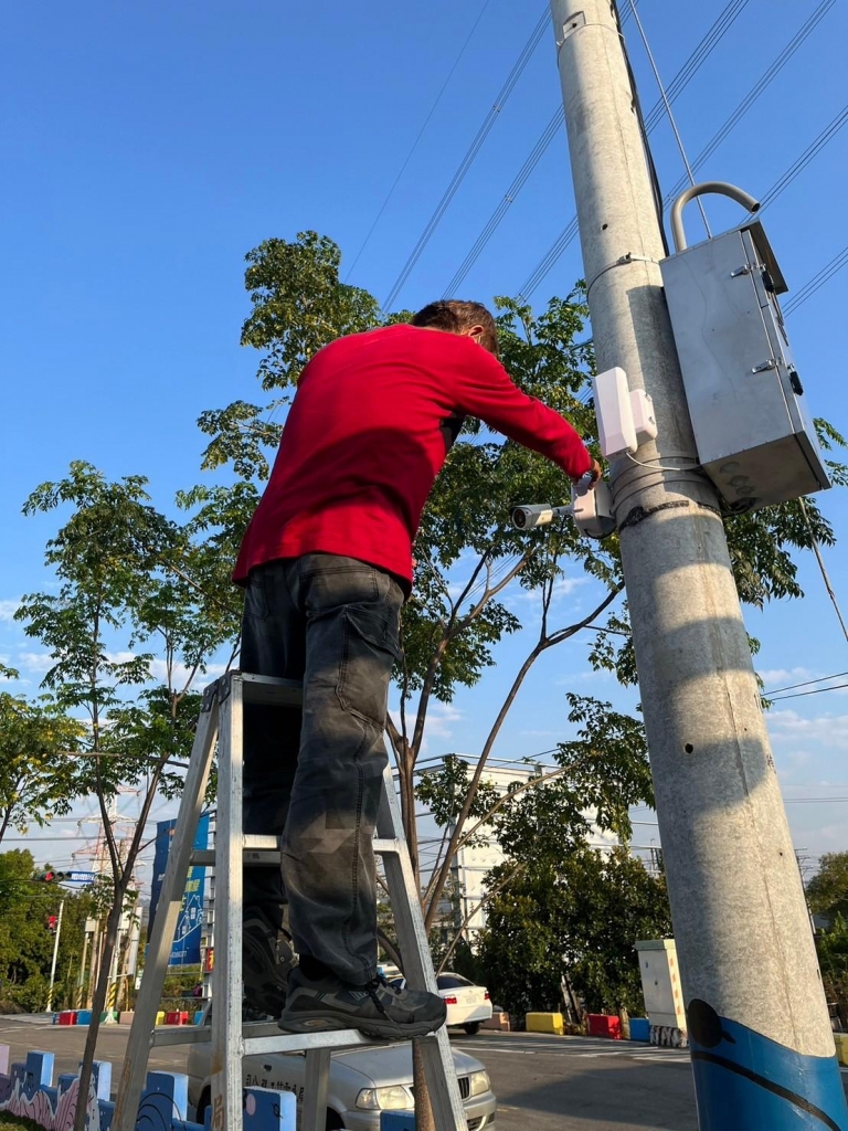 社頭公園監控設備建置