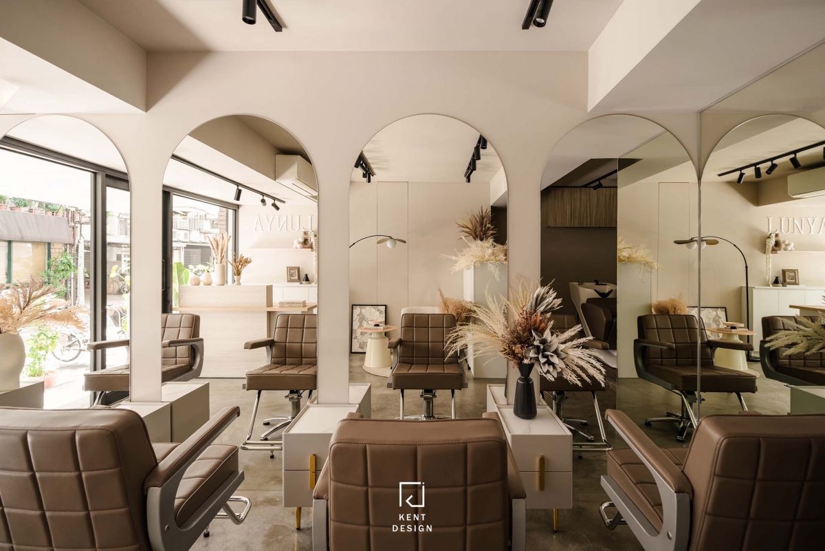LUNYA Hair Salon 髮廊空間設計