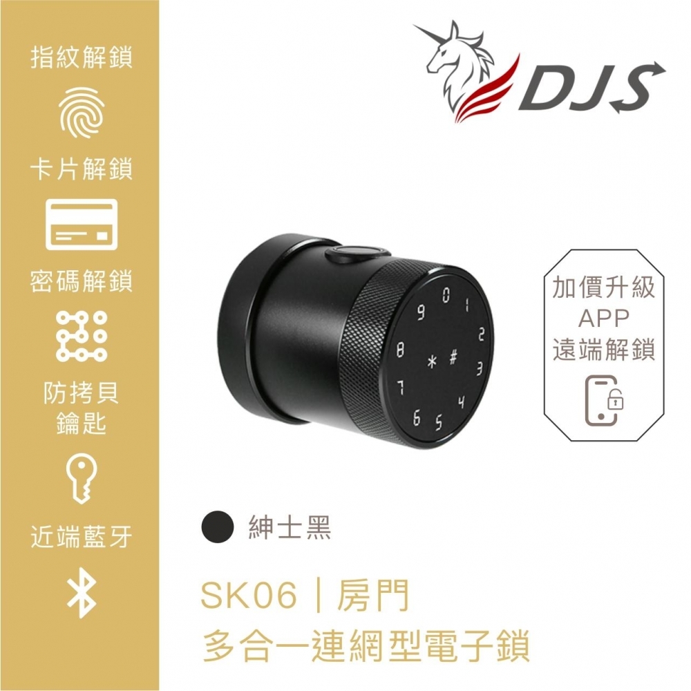 DJS｜SK06｜連網型智慧房門電子鎖