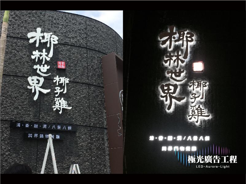 鐵殼背光字