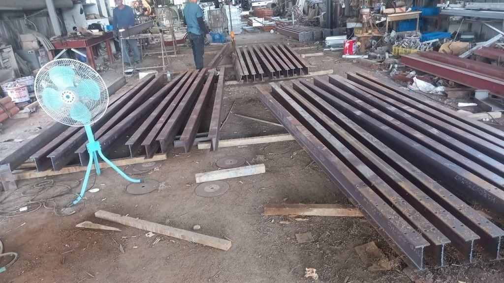 溫室製造過程