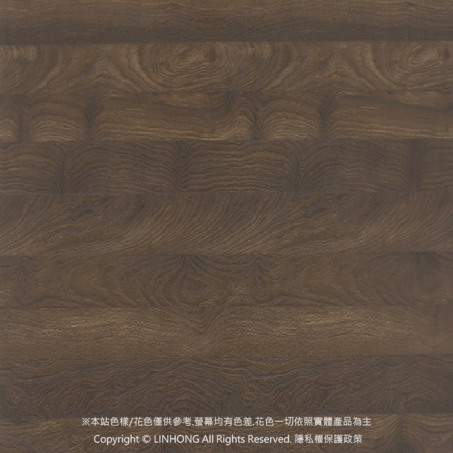 【綠寶環保木紋板 】GB18胡桃實木拚(橫紋)/美耐皿紙