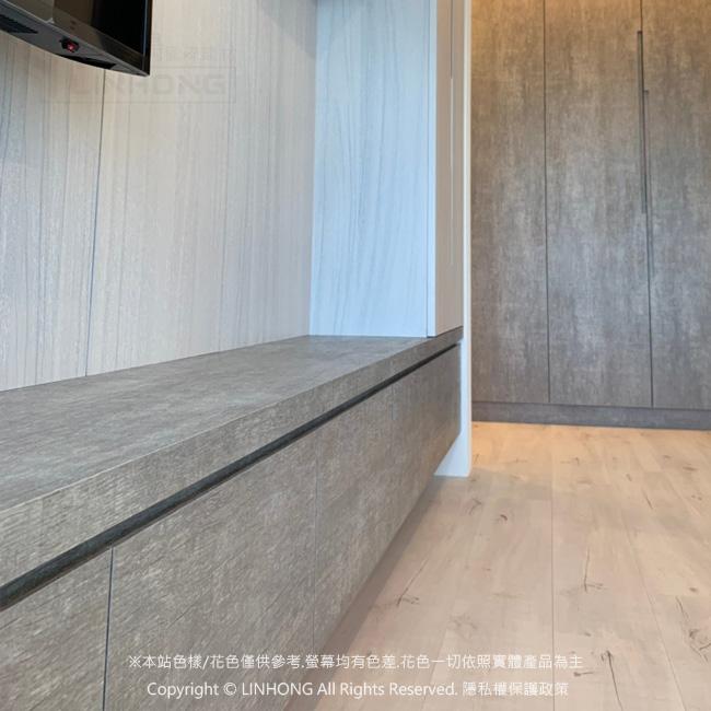 單一特價【 綠宿屋仿真木紋板】G01復古灰橡鋼刷/聚丙烯PP板 