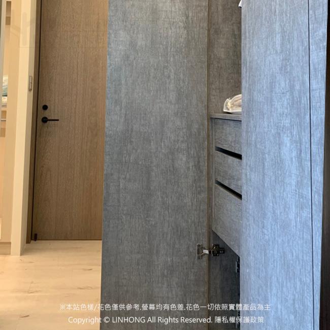 單一特價【 綠宿屋仿真木紋板】G01復古灰橡鋼刷/聚丙烯PP板 
