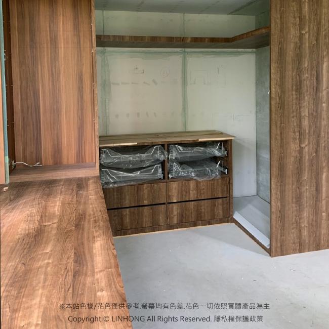 單一特價【 綠宿屋仿真木紋板】J08水染胡桃/聚丙烯PP板 
