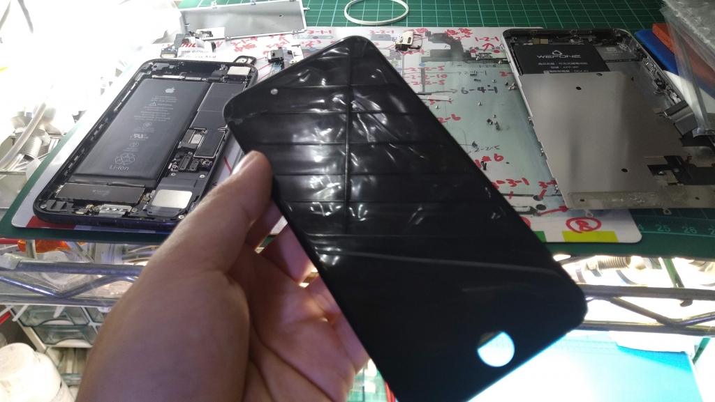 蘋果手機螢幕單維修玻璃