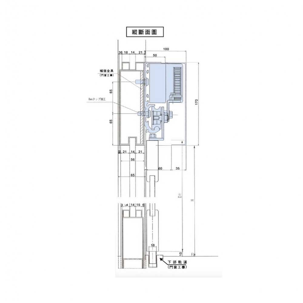 JAD ATR-EXR 150KG 中型自動門機