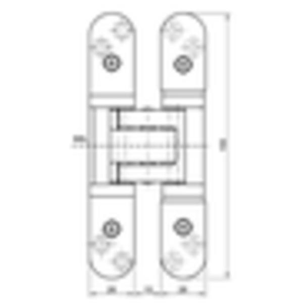 SIMONSWERK TECTUS TE526 120KG 防火級暗鉸鏈/隱藏式3D鉸鏈 Conce