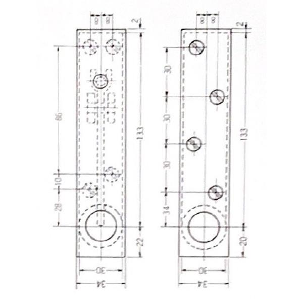 555 130-S 400KG級 非自動鉸鏈 PIVOT HINGES