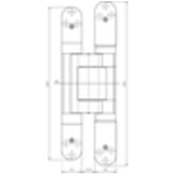 SIMONSWERK TECTUS TE645 300KG 重型門用暗鉸鏈/隱藏式3D鉸鏈 Conc