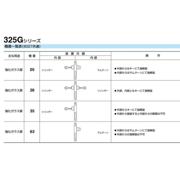 SHOWA 325G-05 地鎖 Gater Lock